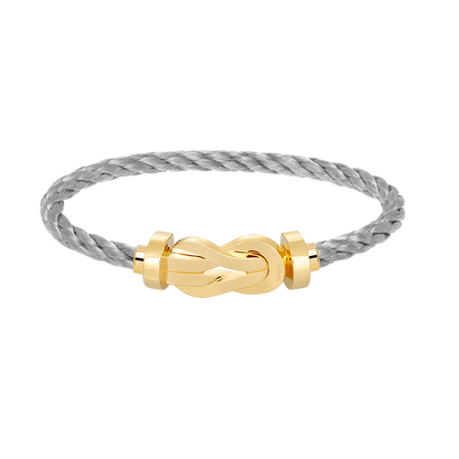 [ElanLuxe Jewelry]CHANCE LARGE 8 FIGURE BUCKLE NO DIAMOND BRACELET GOLD