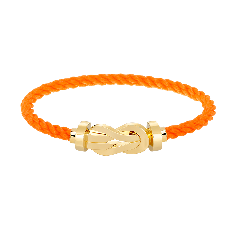 [ElanLuxe Jewelry]CHANCE LARGE 8 FIGURE BUCKLE NO DIAMOND BRACELET GOLD