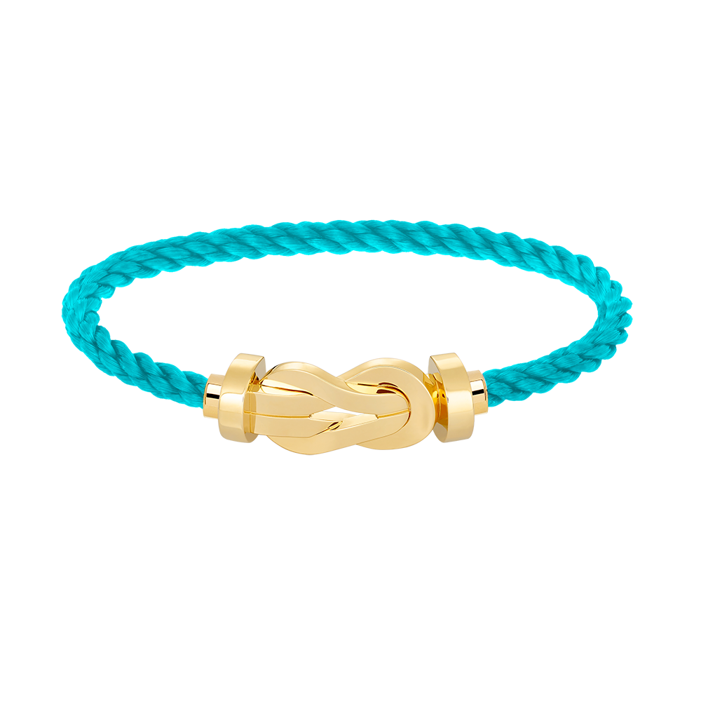 [ElanLuxe Jewelry]CHANCE LARGE 8 FIGURE BUCKLE NO DIAMOND BRACELET GOLD