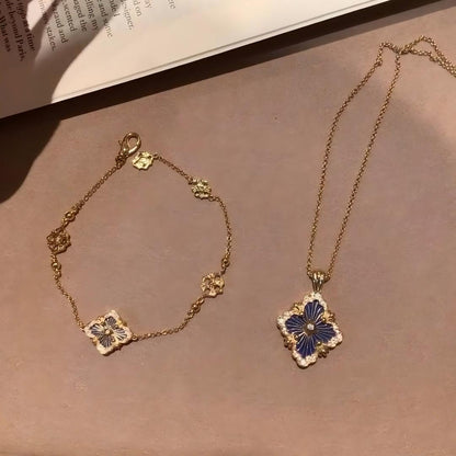 [ElanLuxe Jewelry JEWELRY] OPERA TULLE ENAMEL BRACELET