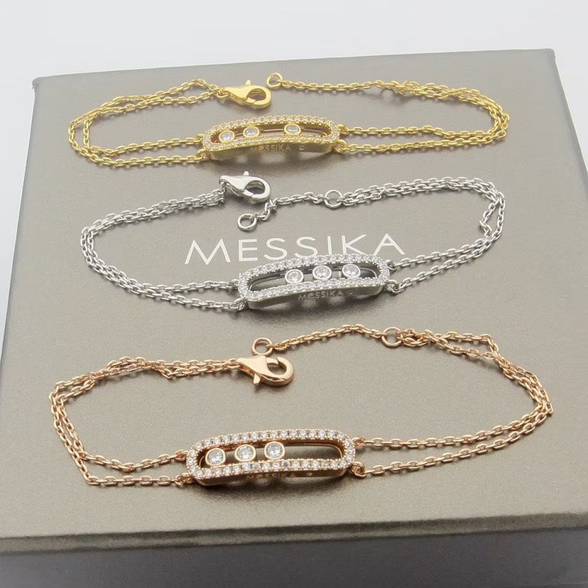 [ElanLuxe Jewelry] Move Classique pav茅 bracelet