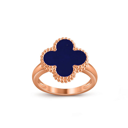 [ElanLuxe Jewelry]CLOVER RING ROSE GOLD COLLECTION