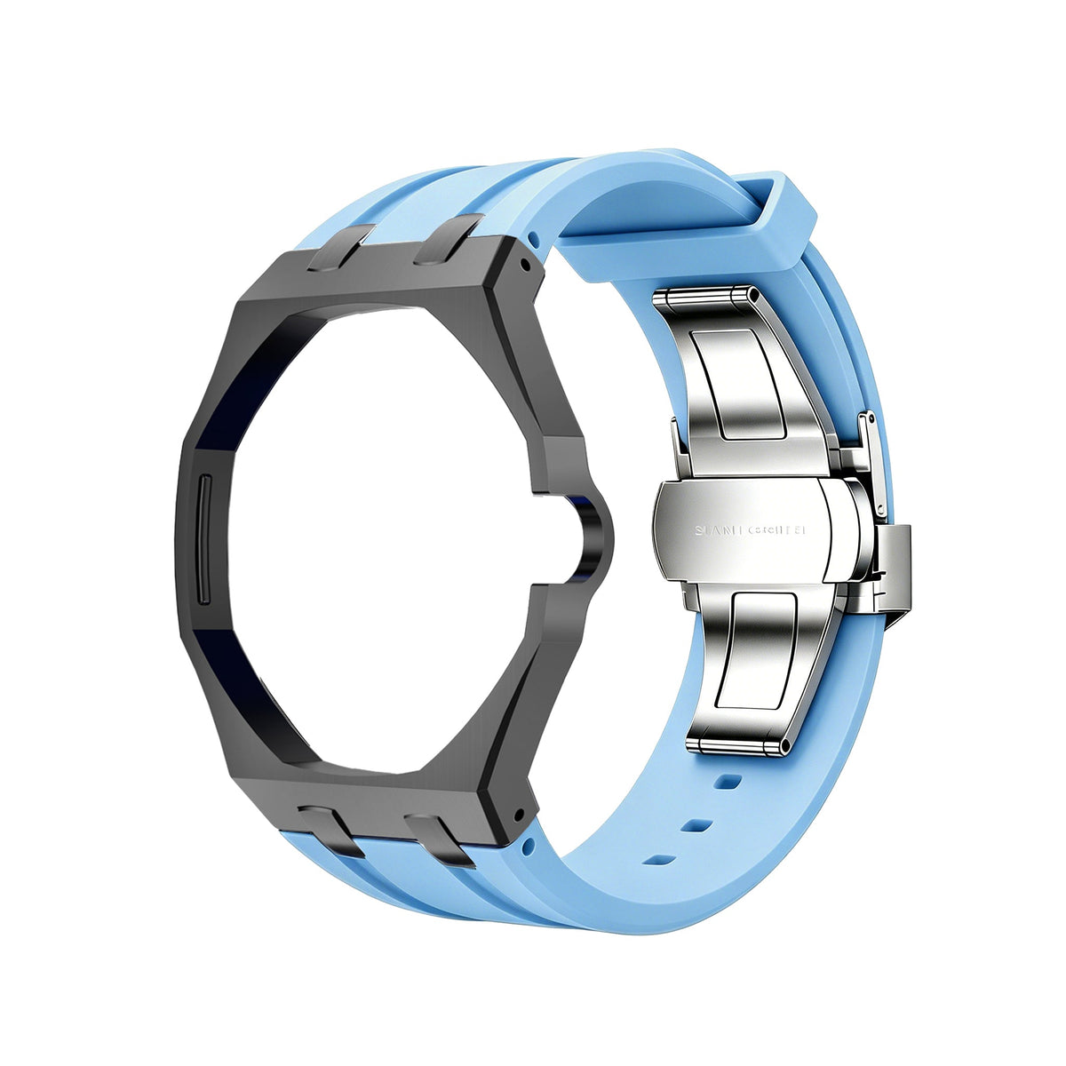 Royal Oak Pop Black Steel Case & Silicone Strap