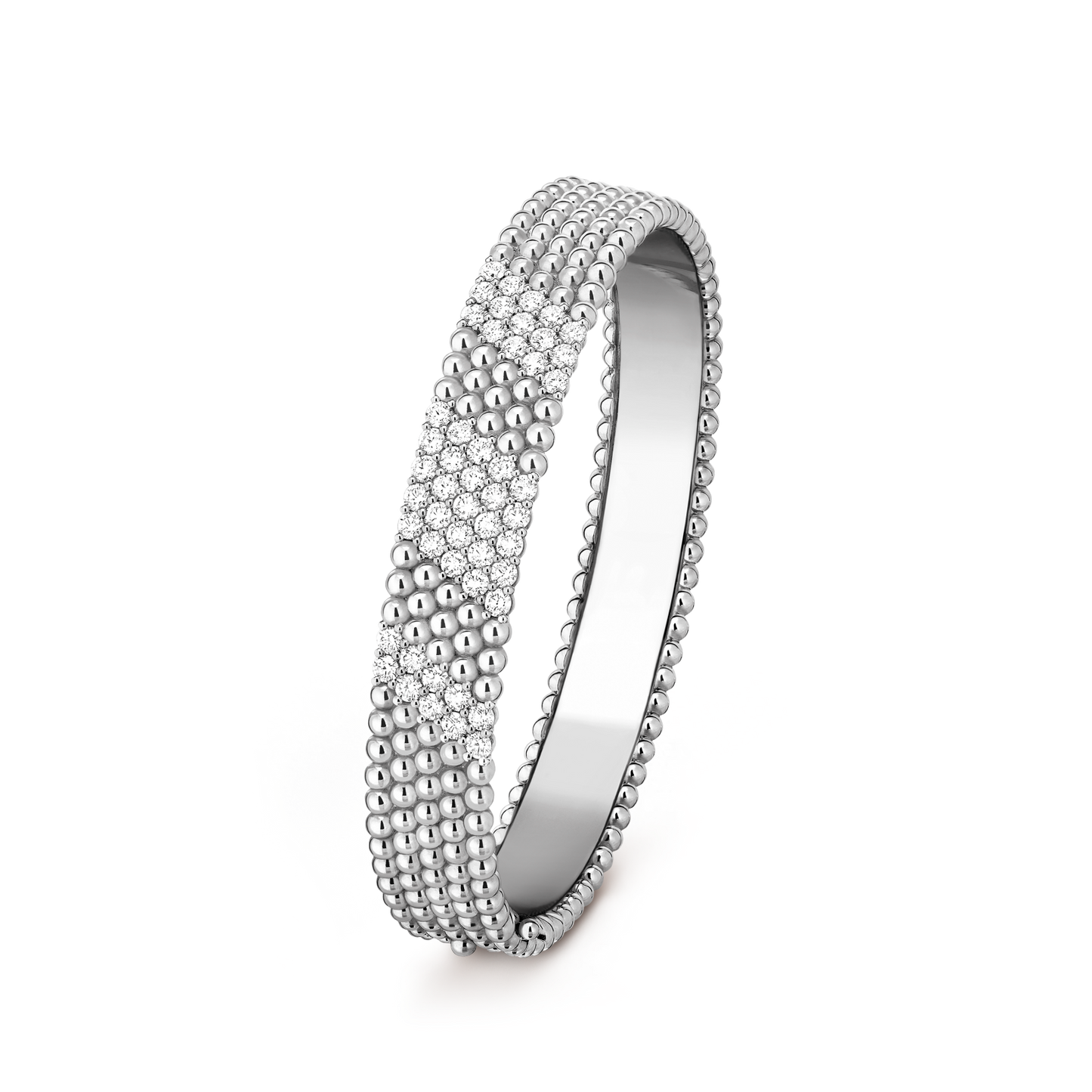 [ElanLuxe Jewelry]  FIVE-ROW DIAMOND BRACELET
