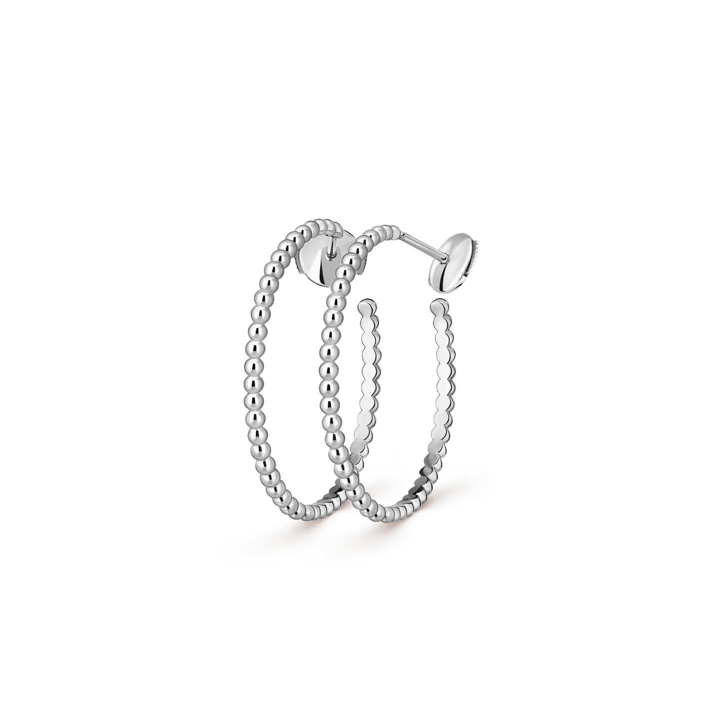 [ElanLuxe Jewelry] SMOOTH BEAD STUD EARRINGS