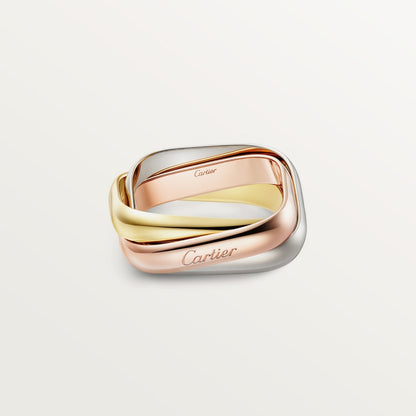 [ElanLuxe Jewelry]TRINITY 3.5MM CUSHION RING COLLECTION