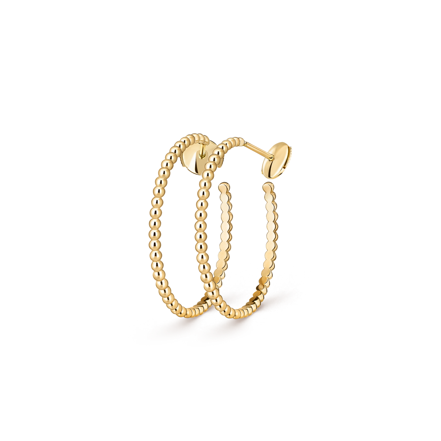[ElanLuxe Jewelry] SMOOTH BEAD STUD EARRINGS