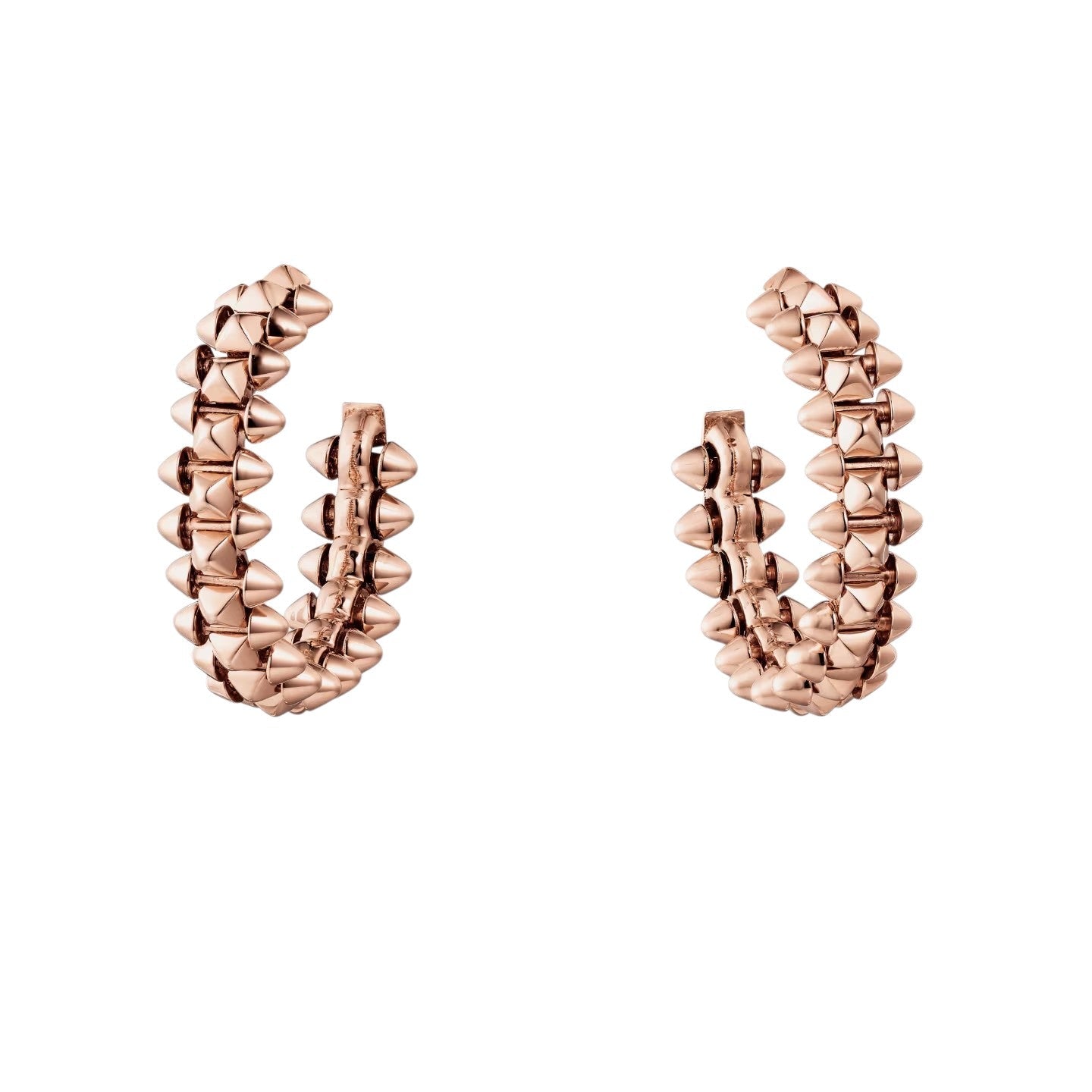 [ElanLuxe Jewelry]CLASH SMALL HOOP EARRINGS