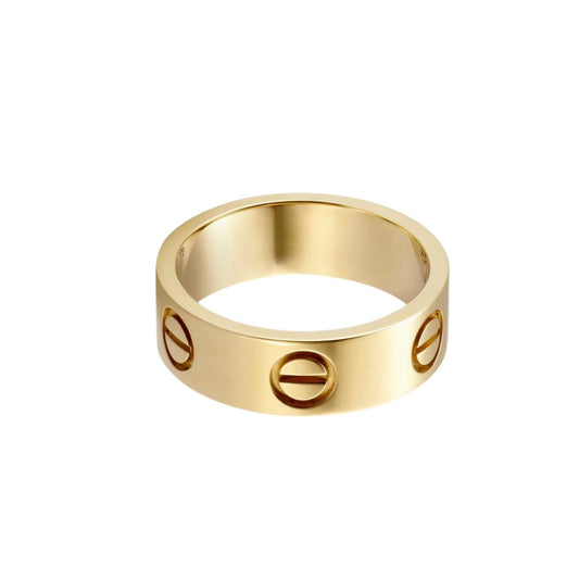 [ElanLuxe Jewelry]LOVE RING 5.5MM NO DIAMOND