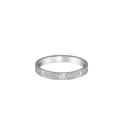 [ElanLuxe Jewelry]LOVE RING 2.65MM DIAMOND