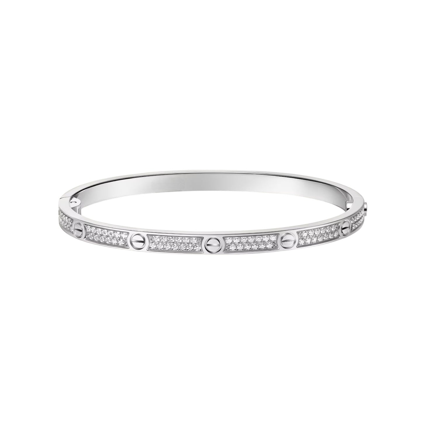 [ElanLuxe Jewelry]LOVE BRACELET 3.65MM DIAMOND-PAVED