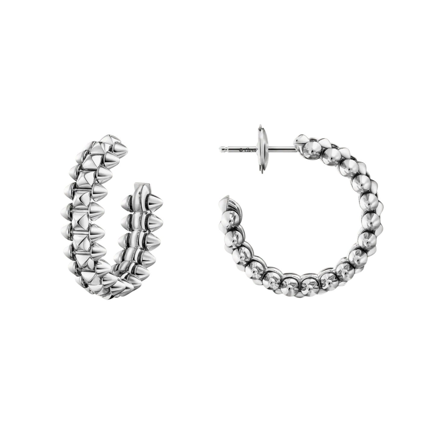 [ElanLuxe Jewelry]CLASH SMALL HOOP EARRINGS