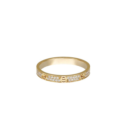 [ElanLuxe Jewelry]LOVE RING 2.65MM DIAMOND