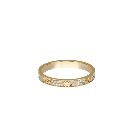 [ElanLuxe Jewelry]LOVE RING 2.65MM DIAMOND
