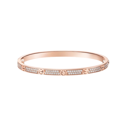 [ElanLuxe Jewelry] LOVE BRACELET 3.65MM DIAMOND-PAVED