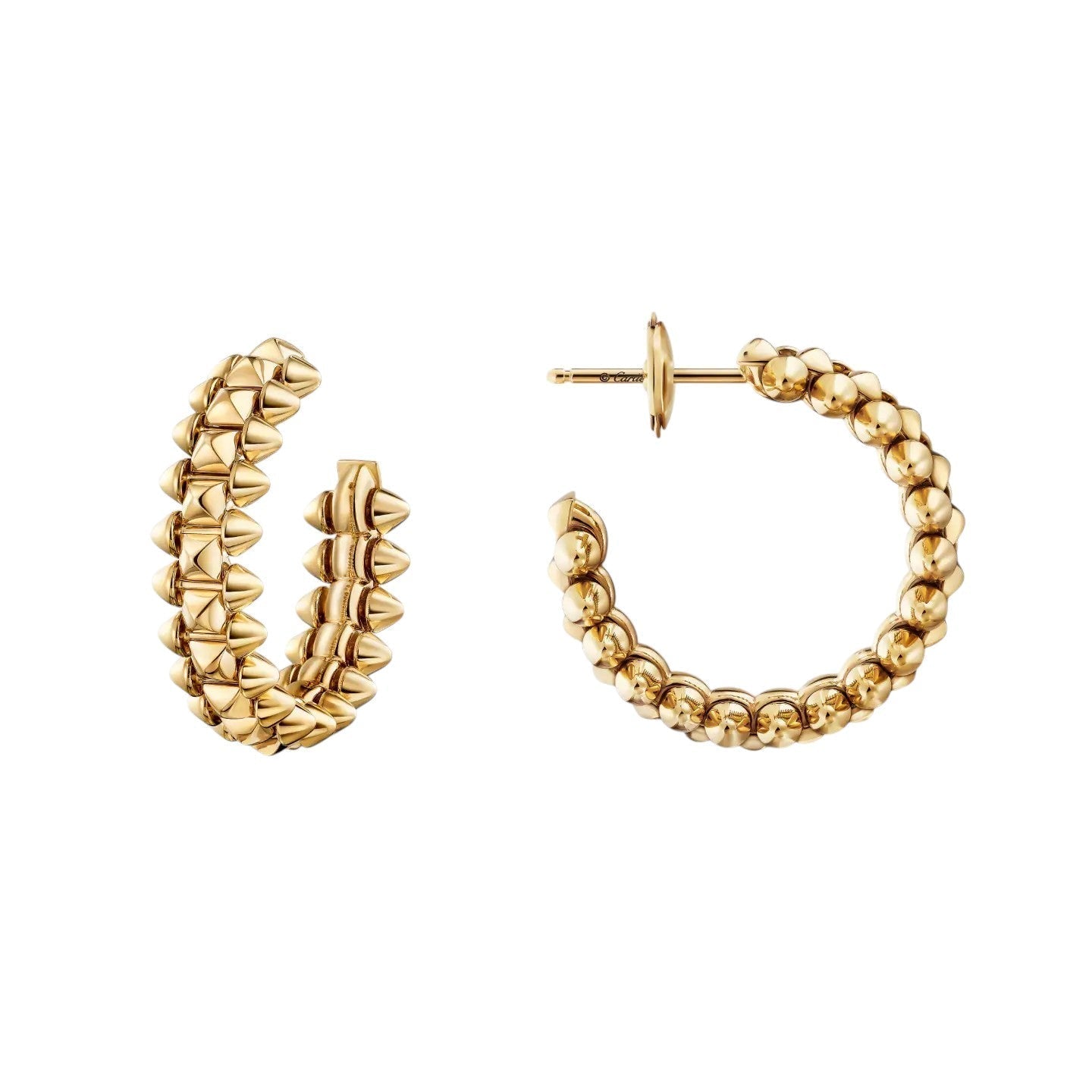 [ElanLuxe Jewelry]CLASH SMALL HOOP EARRINGS