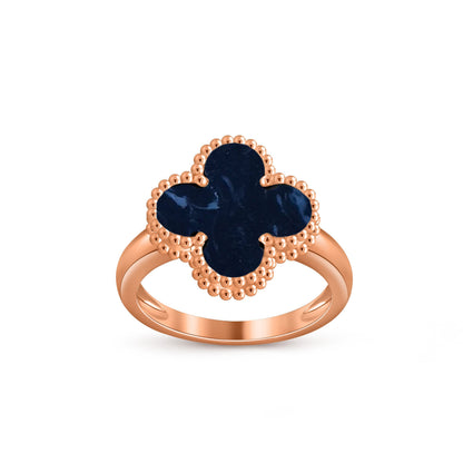 [ElanLuxe Jewelry]CLOVER RING ROSE GOLD COLLECTION