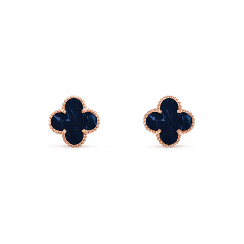 [ElanLuxe Jewelry]CLOVER 15MM EARRINGS COLLECTION
