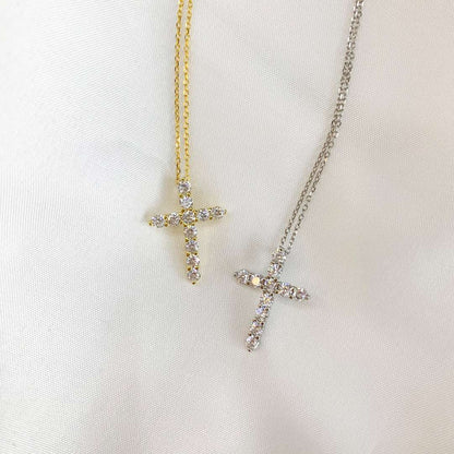 [ElanLuxe Jewelry]Unique Cross Shape Necklace