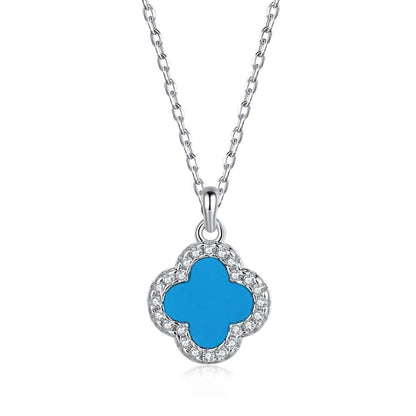 [ElanLuxe Jewelry]Dainty Flower Shape Necklace