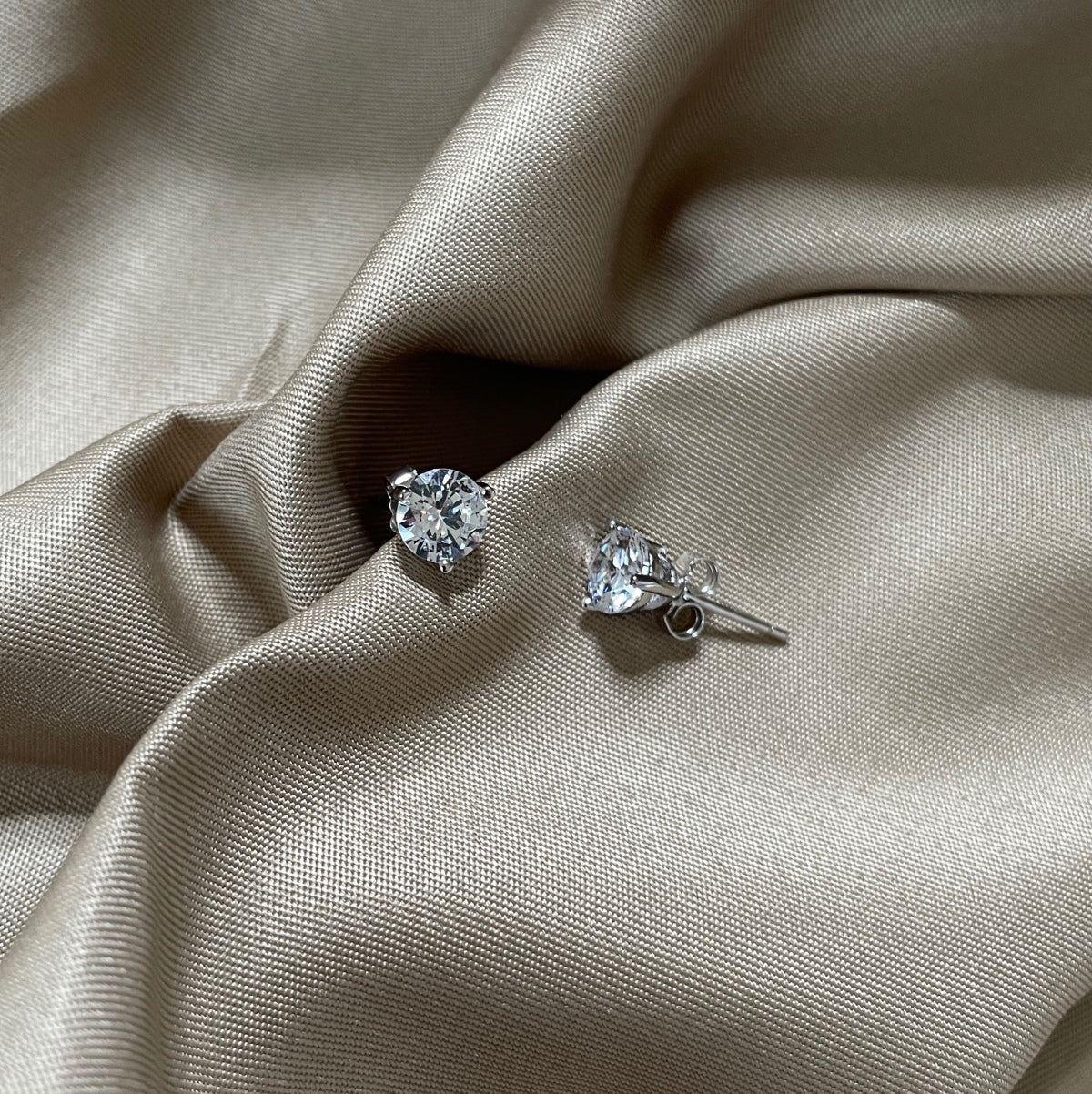 [ElanLuxe Jewelry]Dainty Round Shape Earrings