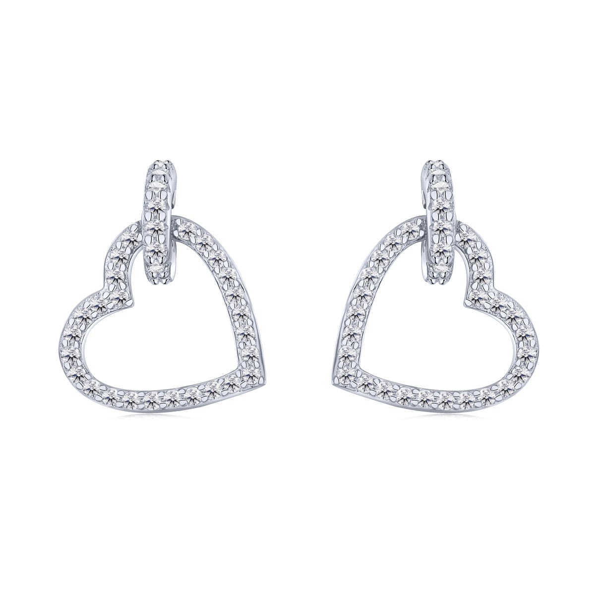 [ElanLuxe Jewelry]Dainty Heart Shape Earrings
