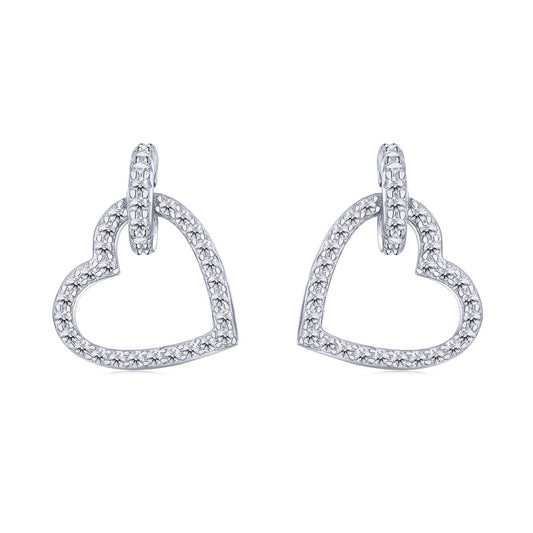 [ElanLuxe Jewelry]Dainty Heart Shape Earrings