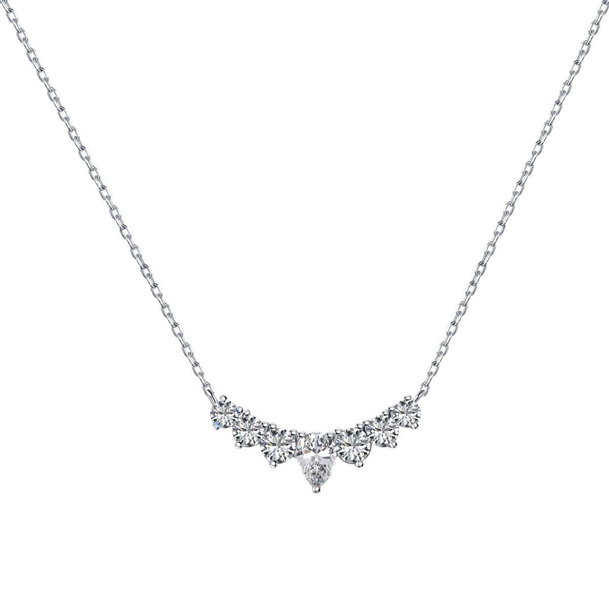 [ElanLuxe Jewelry]Dainty Colorful Heart Necklace