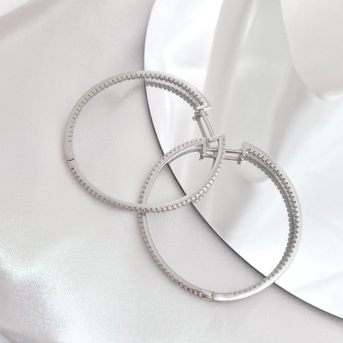[ElanLuxe Jewelry]Popular Large Hoop Earrings
