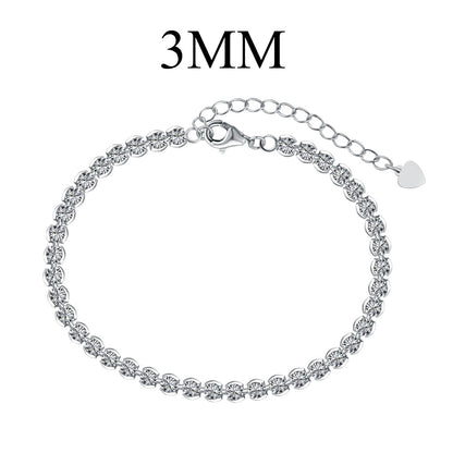 [ElanLuxe Jewelry]Ornate  Sparkling Round Cut Daily Bracelet