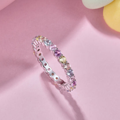 [ElanLuxe Jewelry]Dazzling Resplendent Round Cut Party Ring
