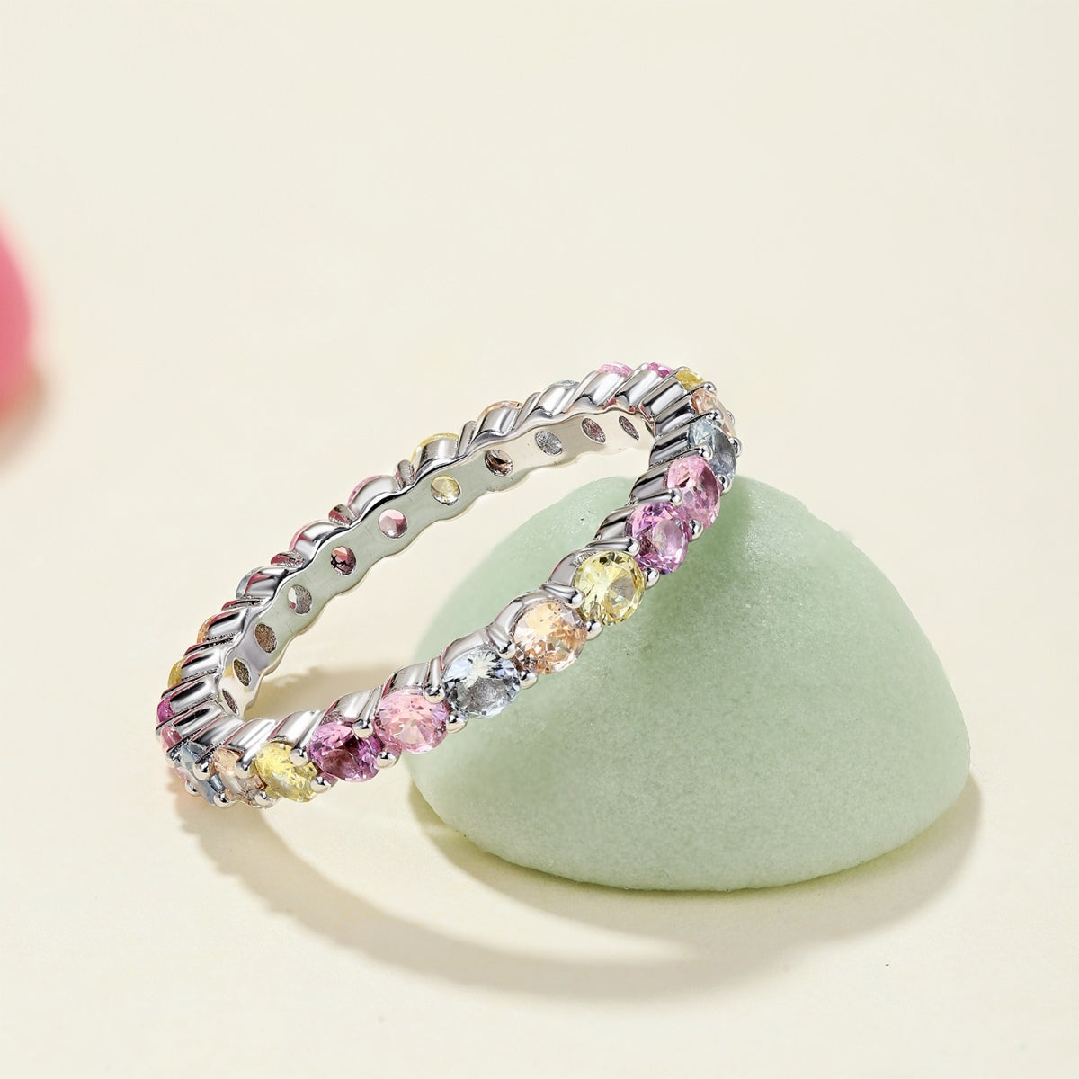 [ElanLuxe Jewelry]Dazzling Resplendent Round Cut Party Ring