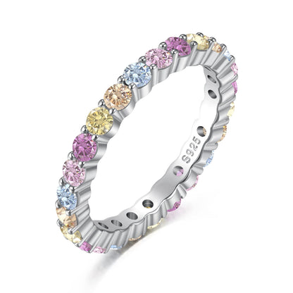 [ElanLuxe Jewelry]Dazzling Resplendent Round Cut Party Ring