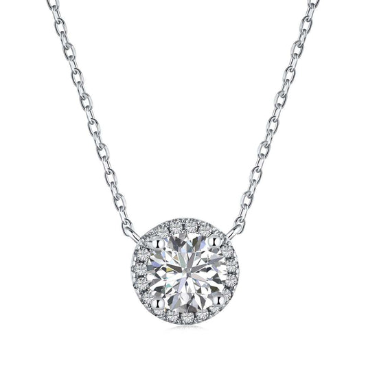 [ElanLuxe Jewelry]Luxurious Round Cut Necklace