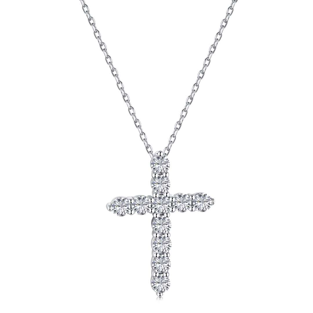 [ElanLuxe Jewelry]Unique Cross Shape Necklace