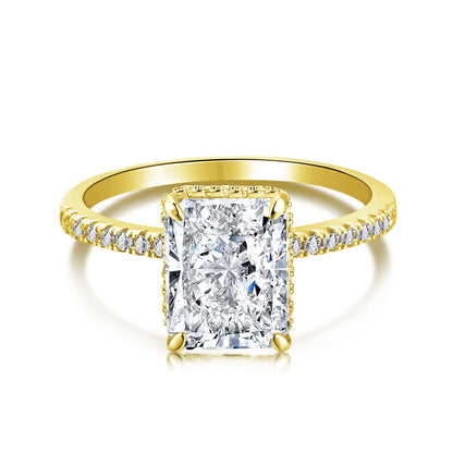 [ElanLuxe Jewelry]4.0 Carat Luxurious Engagement Ring