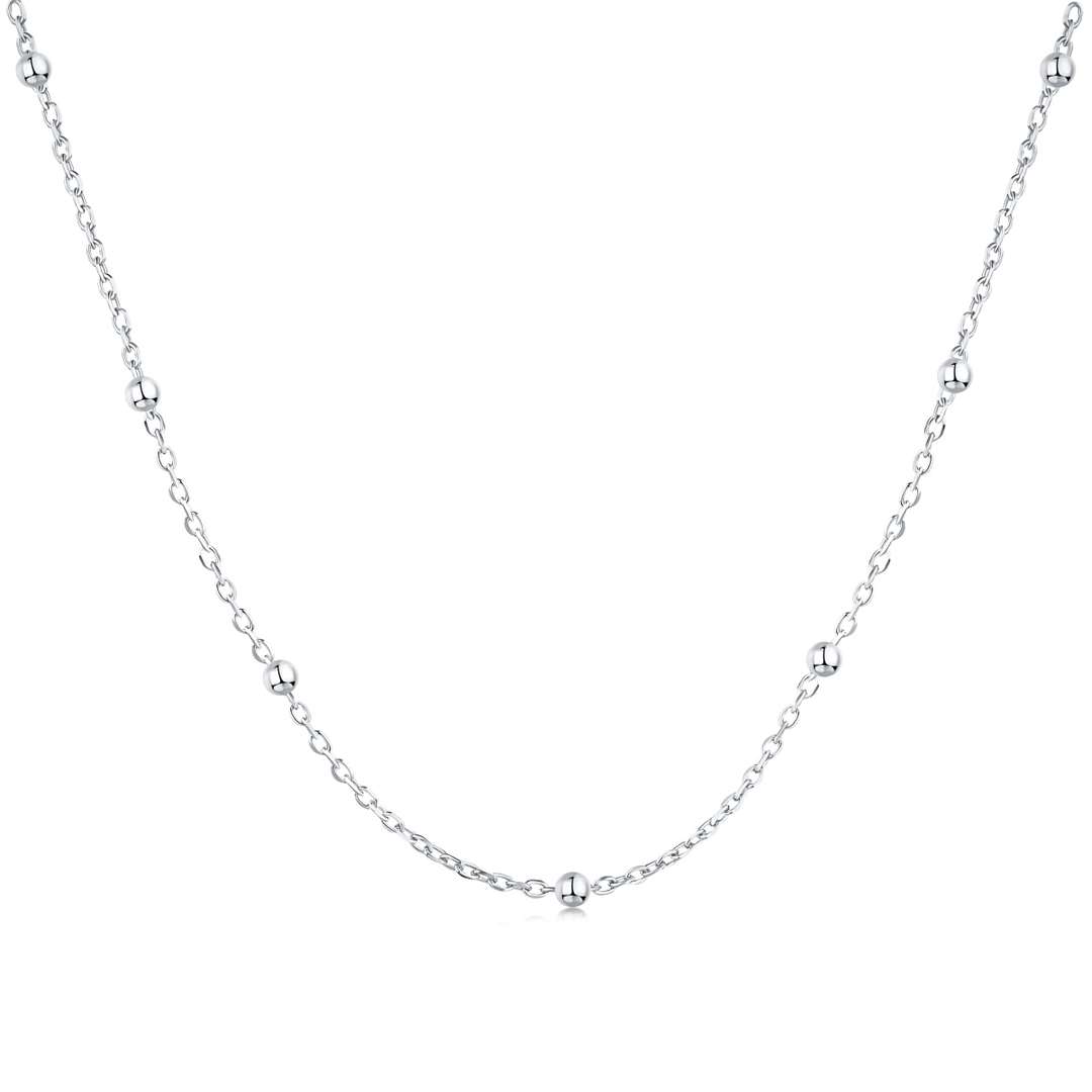 [ElanLuxe Jewelry]Small Bead Clavicle Chain Simple Necklace