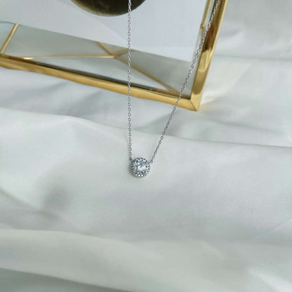 [ElanLuxe Jewelry]Luxurious Round Cut Necklace