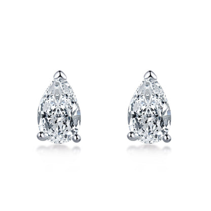 [ElanLuxe Jewelry]Ornate Water Drop Shape Earrings