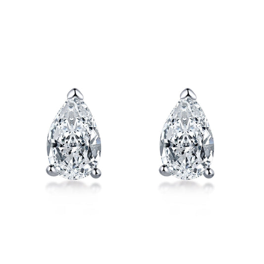 [ElanLuxe Jewelry]Ornate Water Drop Shape Earrings