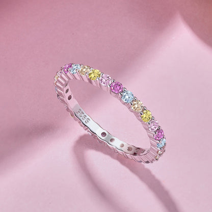 [ElanLuxe Jewelry]Elegant Vivid Round Cut Daily Ring