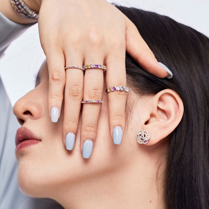 [ElanLuxe Jewelry]Dazzling Resplendent Round Cut Party Ring