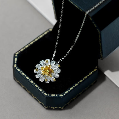 [ElanLuxe Jewelry]Exquisite Daisy Necklace