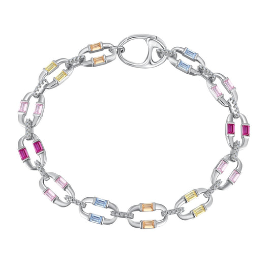 [ElanLuxe Jewelry]Dazzling Colorful Daily Bracelet
