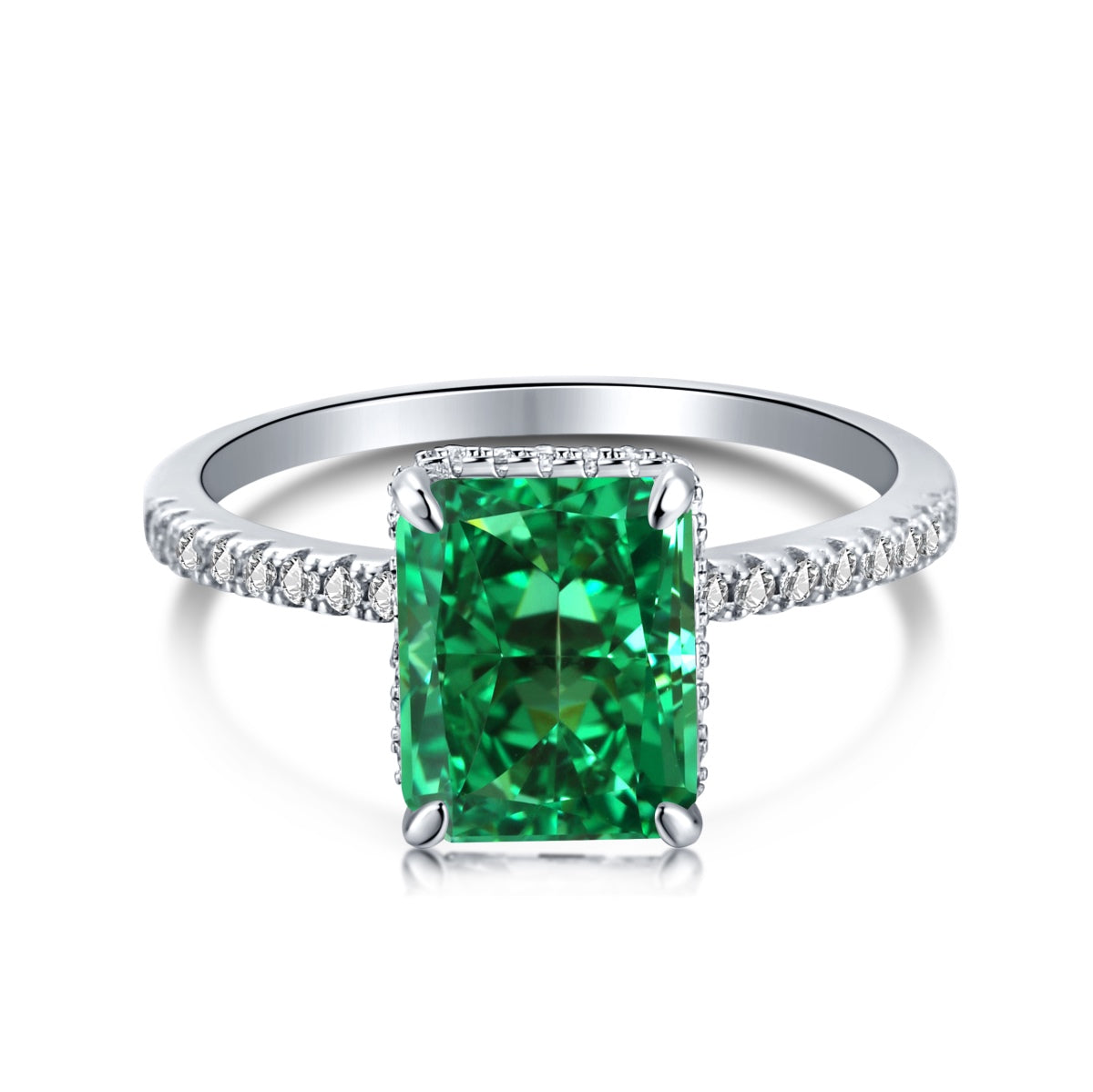 [ElanLuxe Jewelry]4.0 Carat Luxurious Engagement Ring