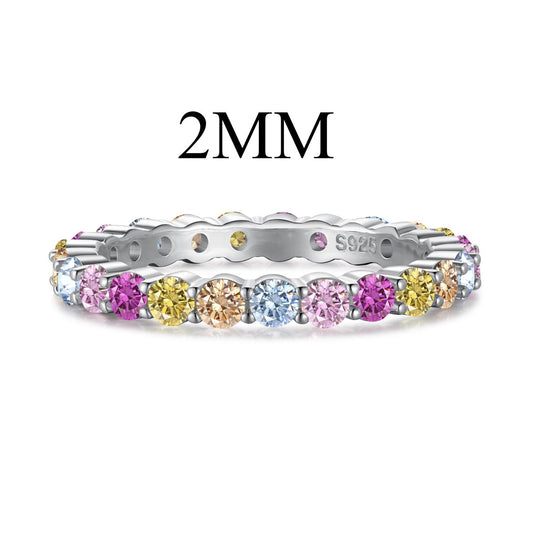 [ElanLuxe Jewelry]Elegant Vivid Round Cut Daily Ring