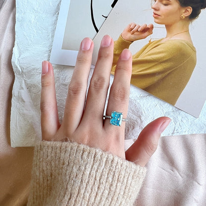 [ElanLuxe Jewelry]4.0 Carat Luxurious Engagement Ring