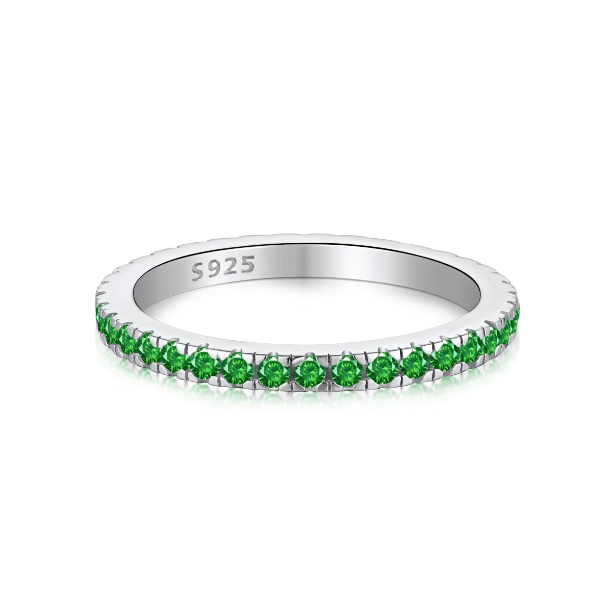 [ElanLuxe Jewelry]Delicate Sparkling Round Cut Daily Ring