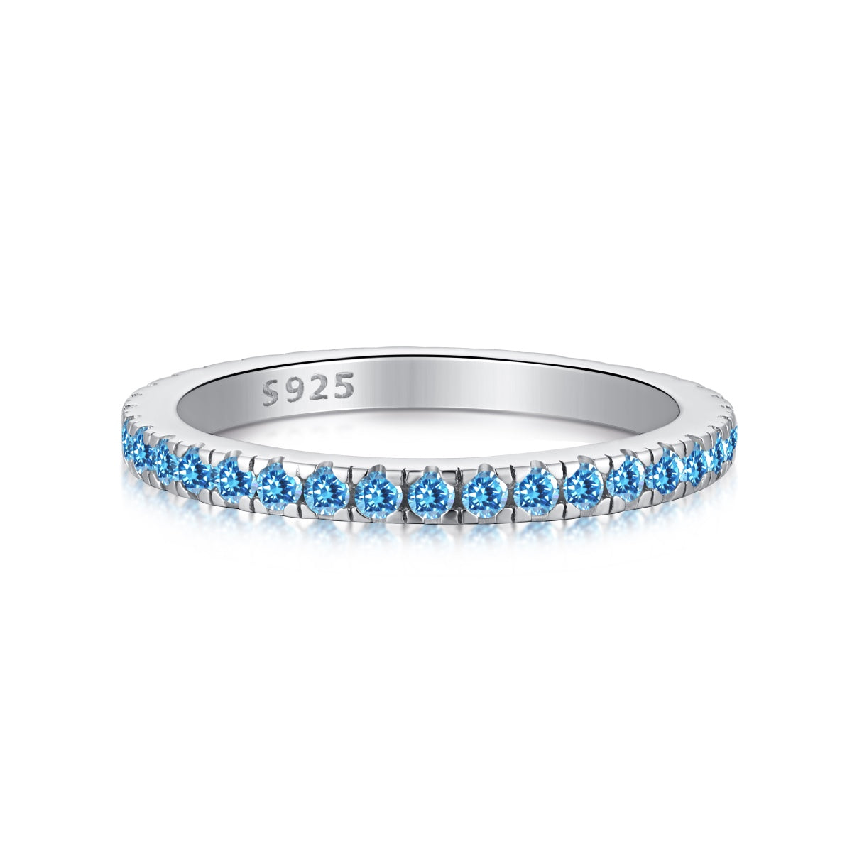 [ElanLuxe Jewelry]Delicate Sparkling Round Cut Daily Ring