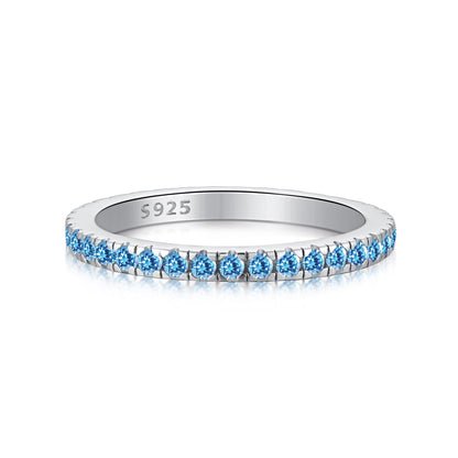 [ElanLuxe Jewelry]Delicate Sparkling Round Cut Daily Ring